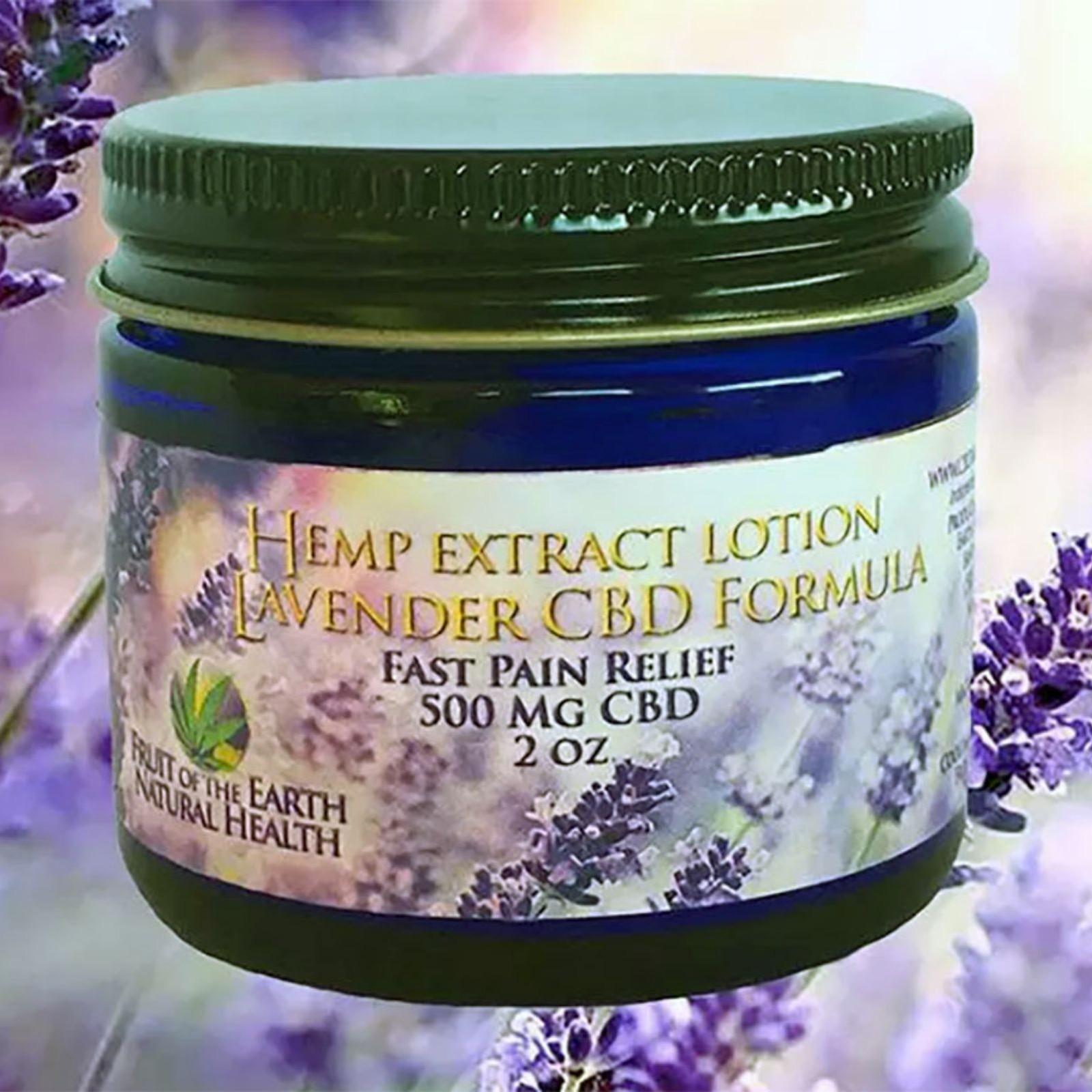 Lavender High CBD Lotion, 500mg, 2oz Leafly